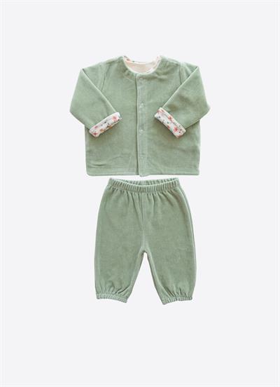 Organik Ella 3lü Takım Yeşil