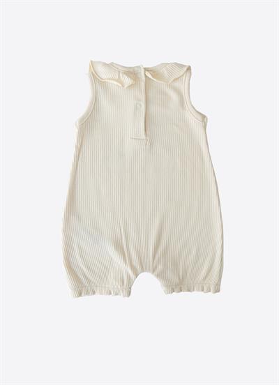 Organik For a While Şort Tulum Natural