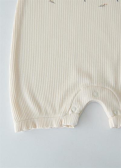 Organik For a While Şort Tulum Natural