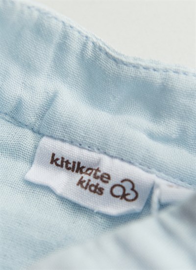 Organik Galvin Gömlek Mavi