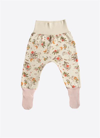 Organik Happy Koala 3lü Çoraptolon Pembe