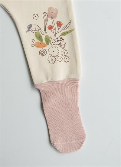 Organik Happy Koala 3lü Çoraptolon Pembe