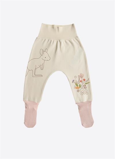 Organik Happy Koala 3lü Çoraptolon Pembe