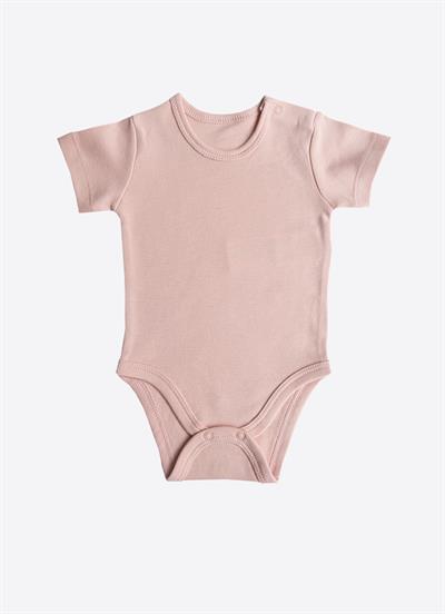 Organik Happy Koala 3lü Kısa Kol Body Pembe