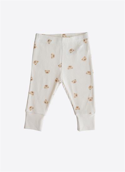 Organik Hector 2li Pijama Takımı Natural