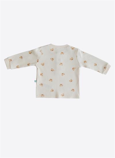 Organik Hector 2li Pijama Takımı Natural