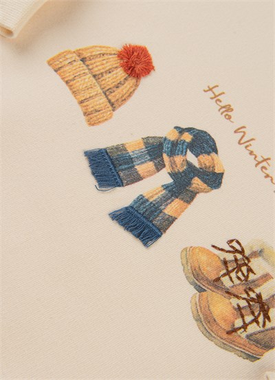 Organik Hello Winter Sweat Natural