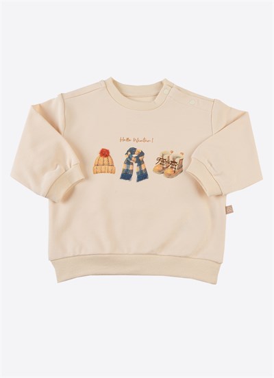 Organik Hello Winter Sweat Natural