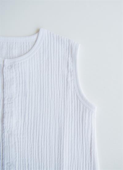 Organik İnes Uyku Tulumu Beyaz