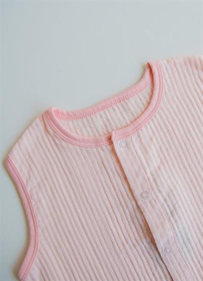 Organik İnes Uyku Tulumu Pembe