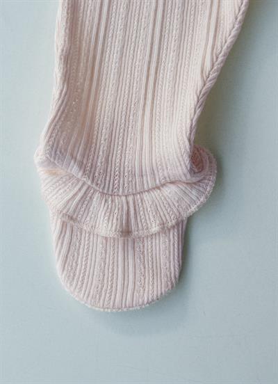 Organik Jaclin 5li Zıbın Set Pembe