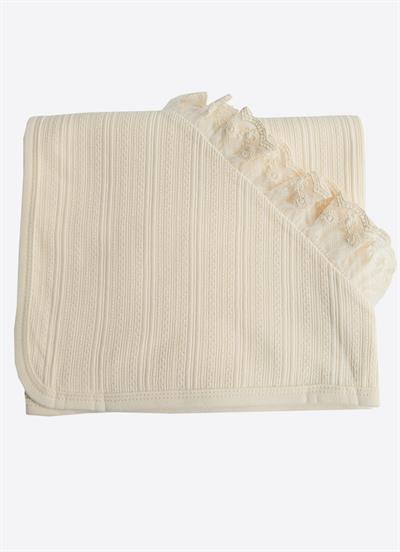 Organik Jaclin Battaniye Natural