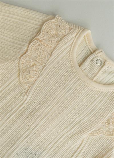Organik Jaclin Kısa Kol Body Natural