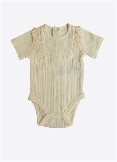 Organik Jaclin Kısa Kol Body Natural