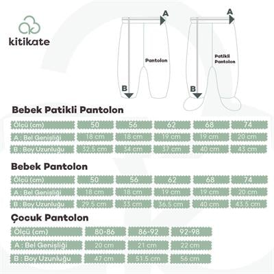 Organik Jaclin Patikli pantolon Natural