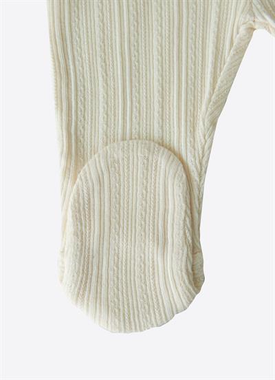 Organik Jaclin Patikli pantolon Natural