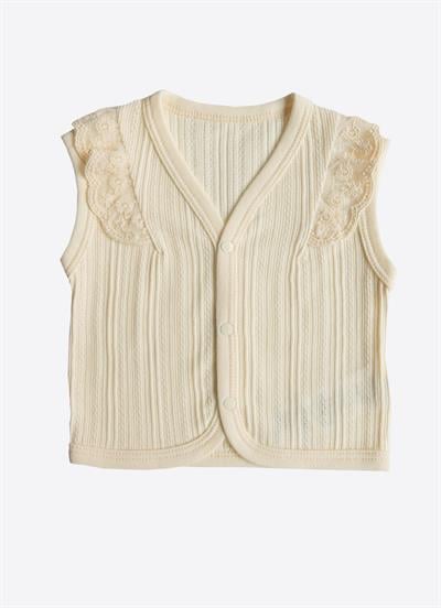 Organik Jaclin Yelek Natural