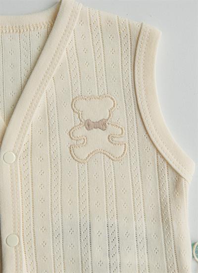 Organik Jeremy Yelek Natural