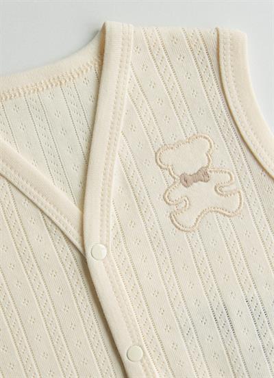 Organik Jeremy Yelek Natural