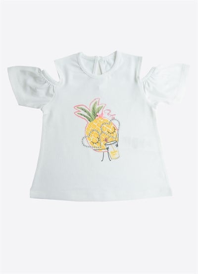 Organik Juice T-Shirt Beyaz