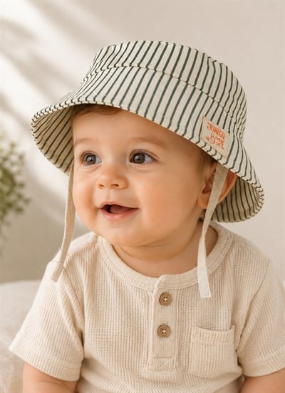 Organik Jungle Buddies Şapka Natural