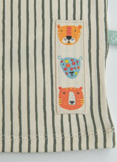 Organik Jungle Buddies T-Shirt Natural