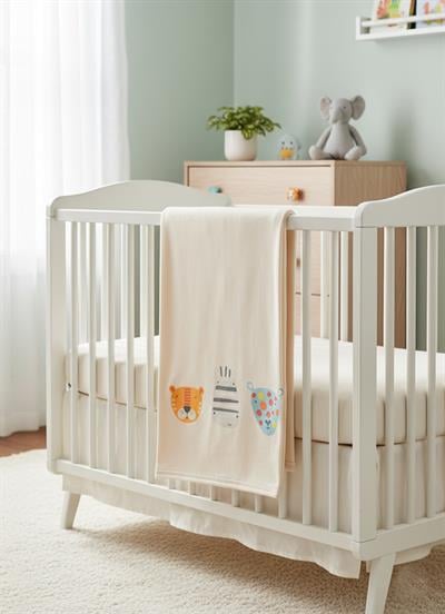 Organik Jungle Bundle Battaniye Natural