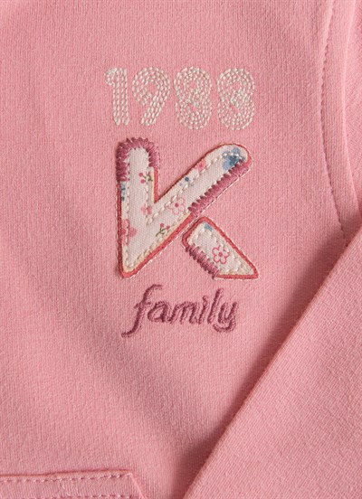 Organik K-Girl 2li Takım Pembe
