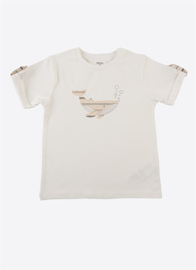 Organik Kelvin T-Shirt Ekru