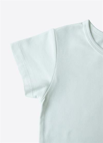 Organik Klasik 3lü Kısa Kol Fanila Beyaz