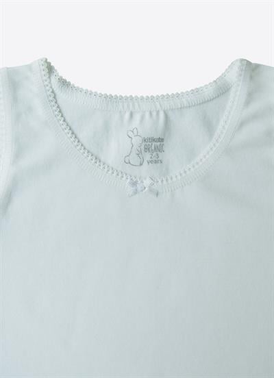 Organik Klasik 3lü Atlet Body Beyaz