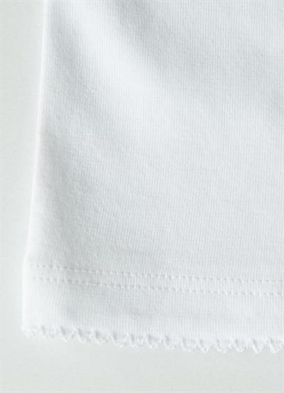 Organik Klasik 3lü Kız Boxer Beyaz