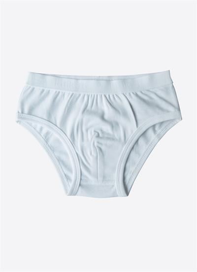 Organik Klasik Erkek 3lü Külot Beyaz