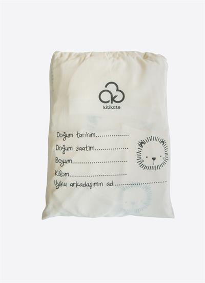 Organik Küçük Aslan 12li Zıbın Set Natural