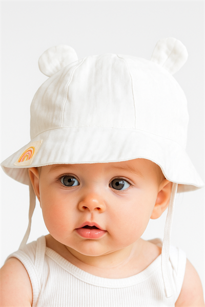 Organik Lamur Şapka Ekru