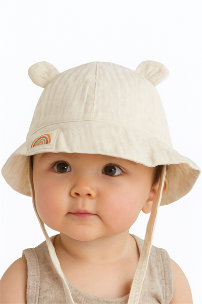 Organik Lamur Şapka Natural