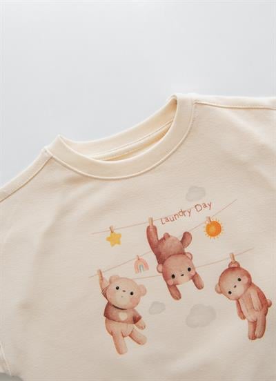 Organik Laundry Day 2li Takım Natural