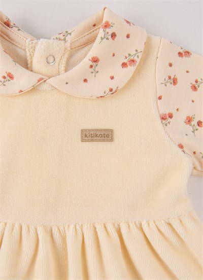 Organik Lenora Elbise Natural
