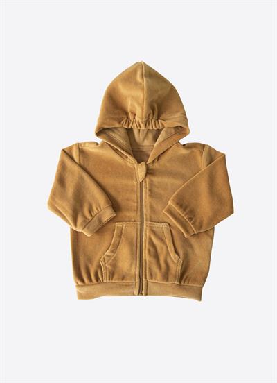 Organik Letonya Kadife 2li Takım Hardal