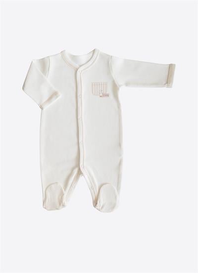 Organik Lil Ducky 10lu Hastane Çıkış Seti Ekru