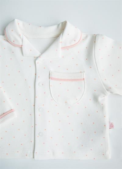 Organik Lily 2li Pijama Takımı Pembe