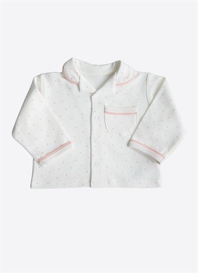 Organik Lily 2li Pijama Takımı Pembe