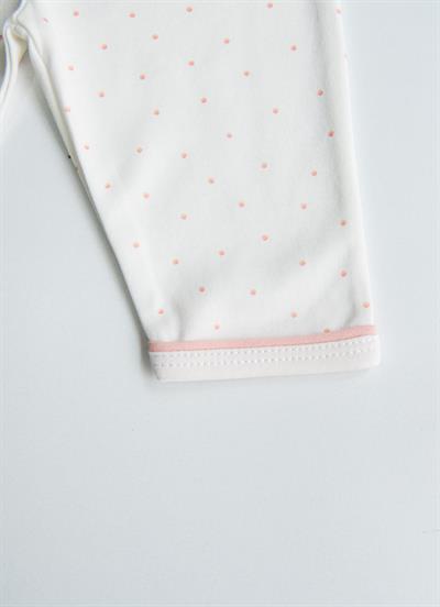 Organik Lily 2li Pijama Takımı Pembe