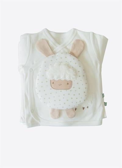 Organik Little Baabaa 12li Hastane Çıkış Seti Ekru