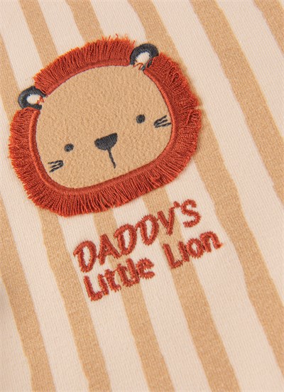 Organik Little Lion 2li Takım Natural