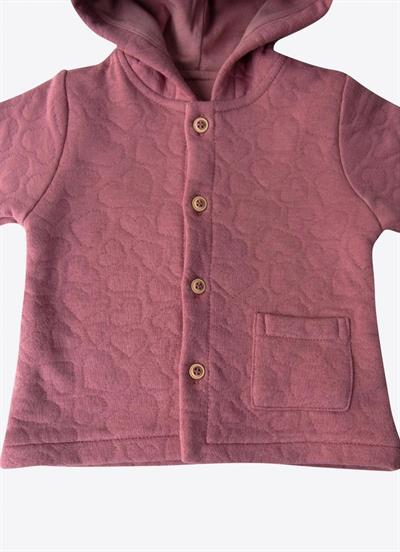 Organik Livon Hırka Pembe