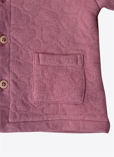 Organik Livon Hırka Pembe