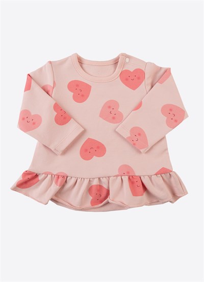 Organik Love 2li Takım Pembe