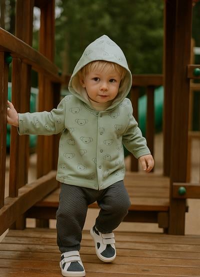 Organik Love Koala 3lü Takım Yeşil