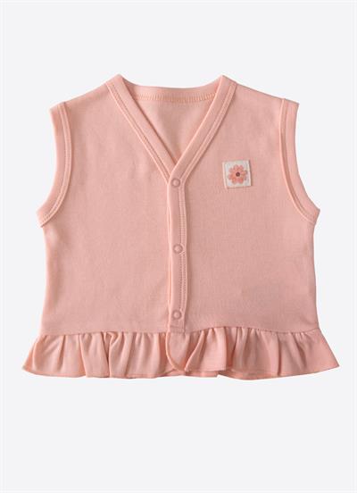Organik Lovely Flowers 4lü Tulum Set Pembe